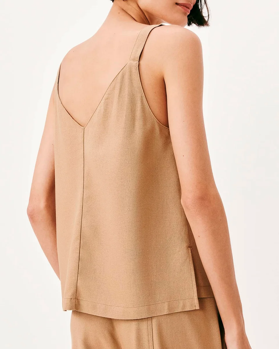 Hering blusa feminina k6am — BEGE (foto 3)