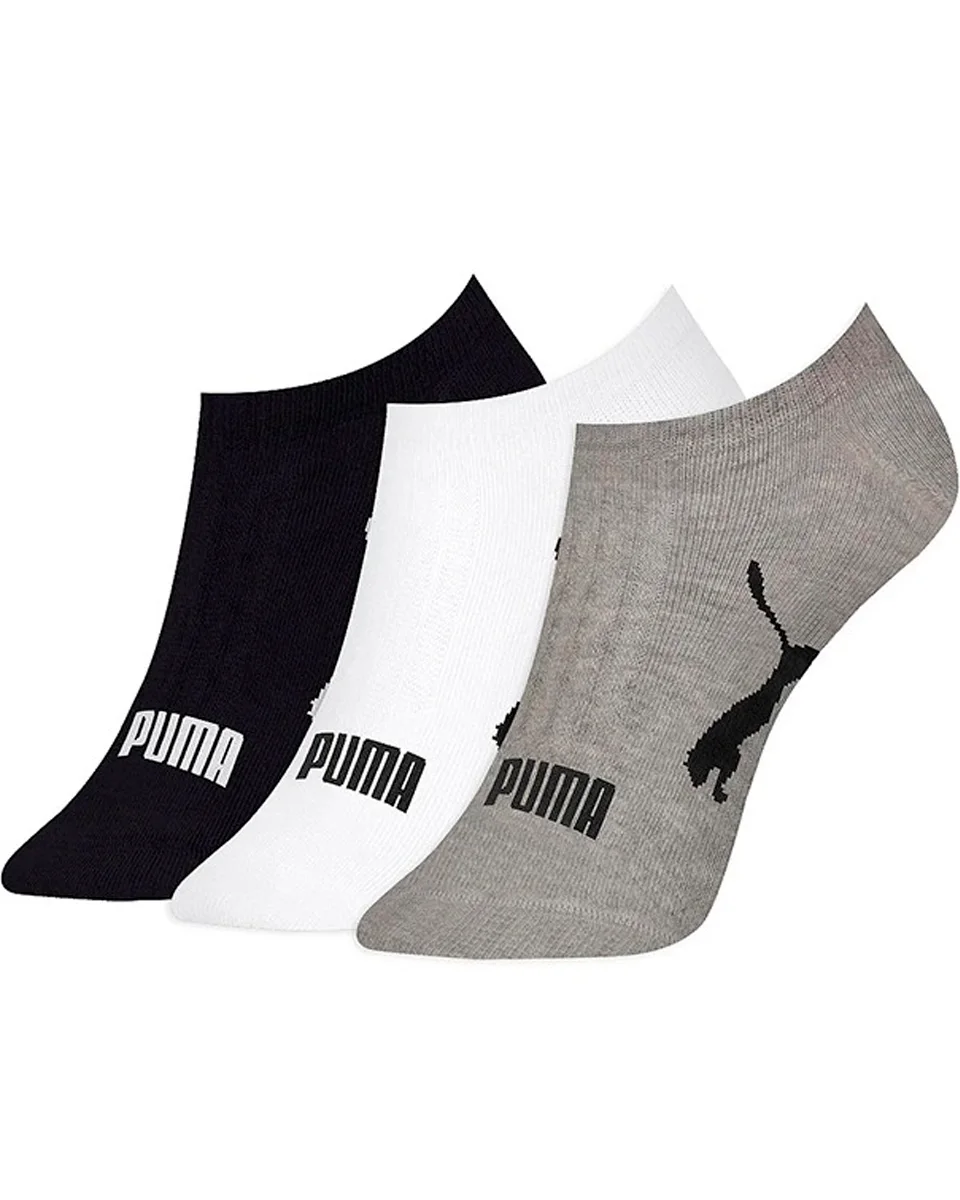 Puma meia sapatilha esportiva feminina kit 3 pares 4755.001 (foto 3)