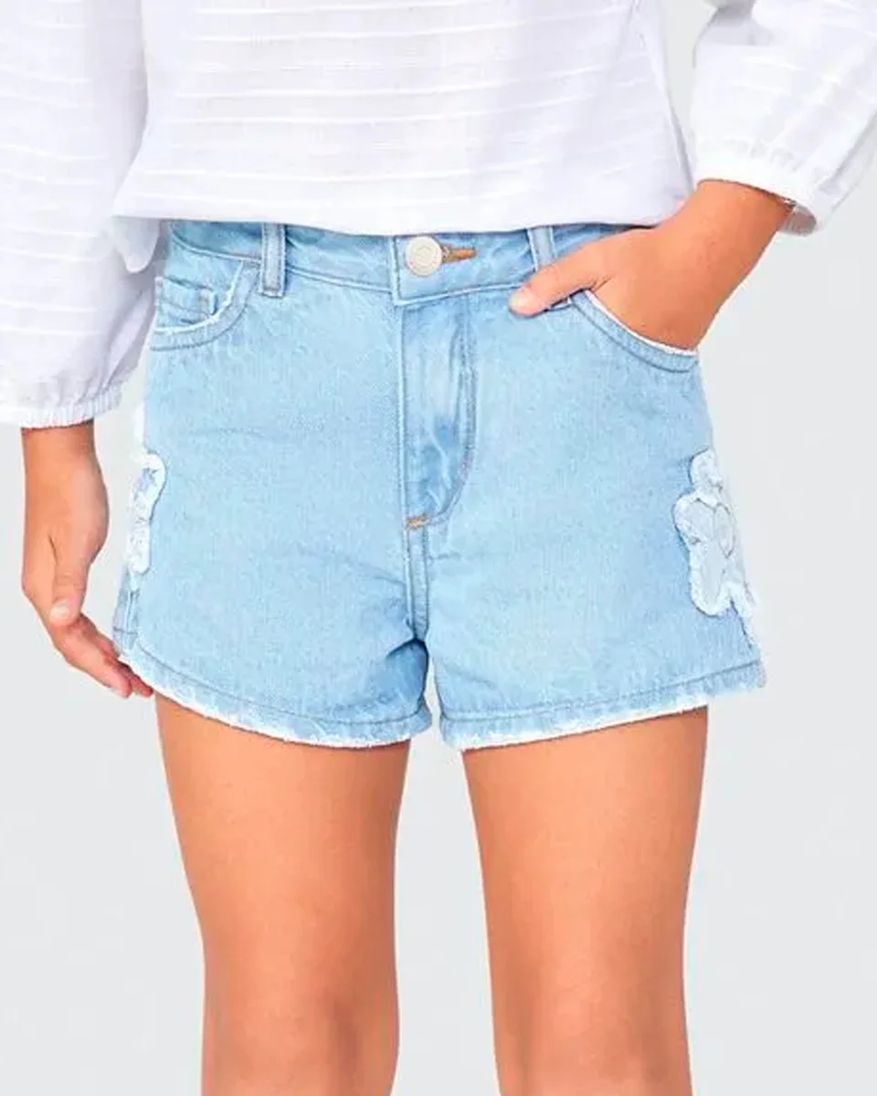 Hering kids shorts fem caqh — JEANS (foto 3)