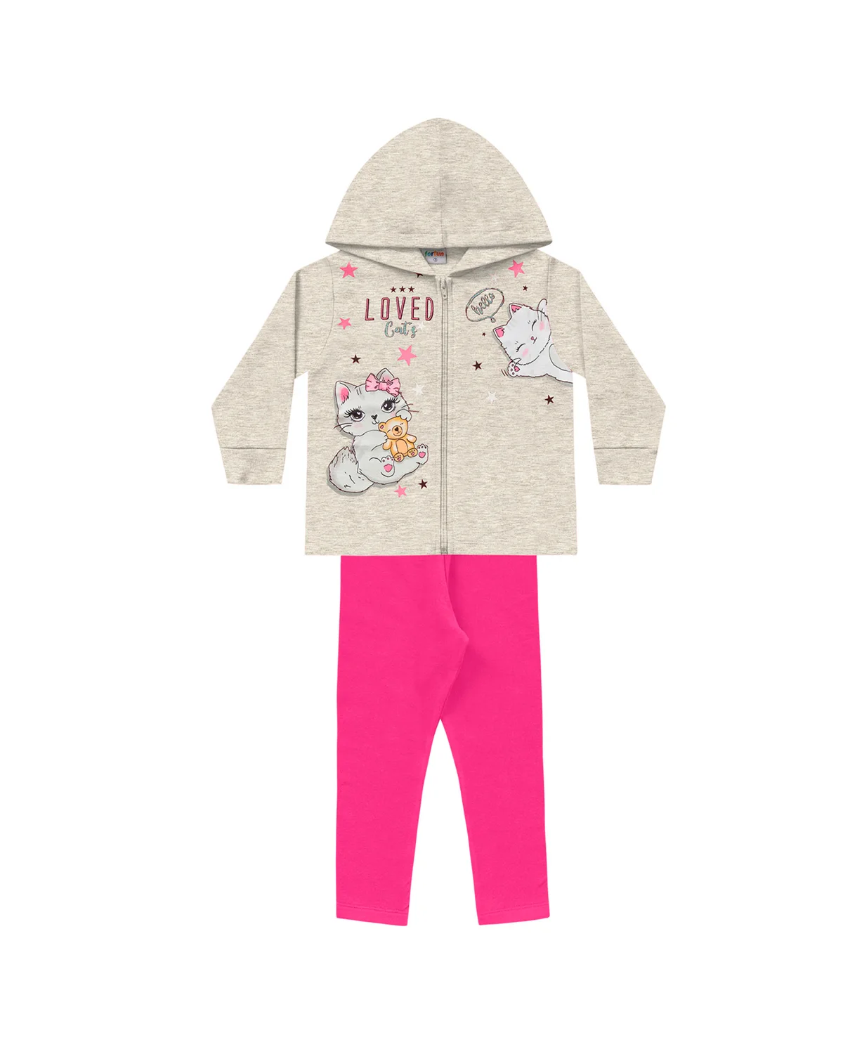Forfun conjunto casaco com legging (foto 2)