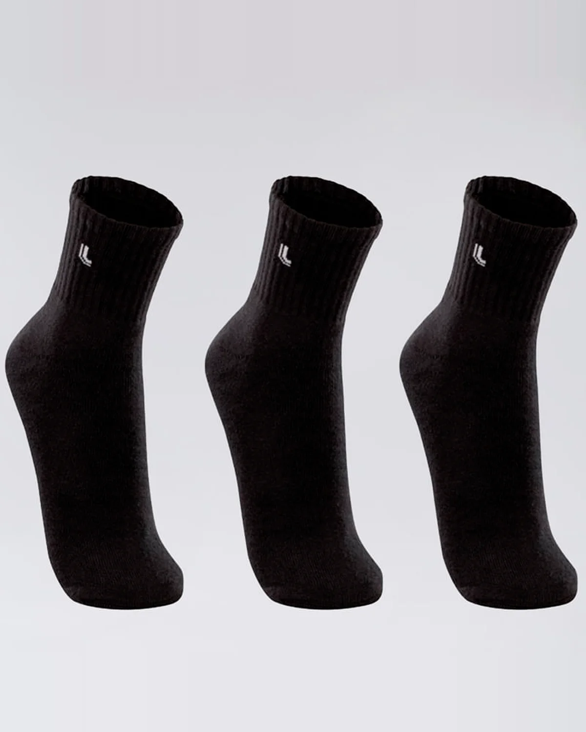 Lupo meia am walk kit3 03245-089 — PRETO (foto 1)