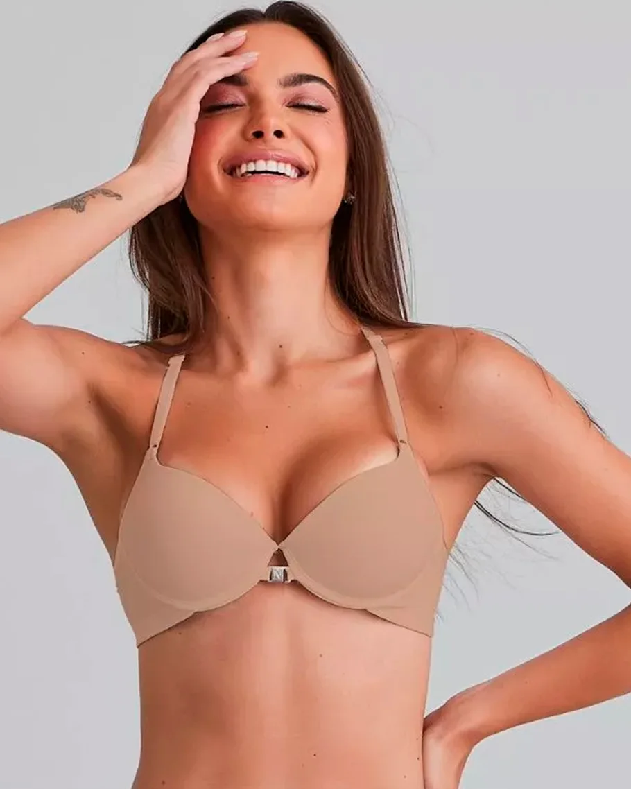 Nayane rodrigues sutia push up nadador — CHOCOLATE (foto 1)