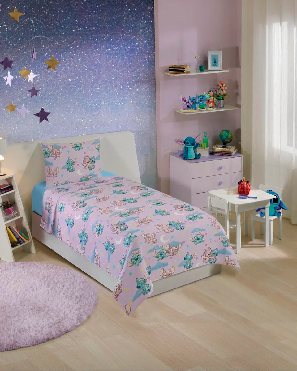 Lepper jogo de cama microfibra estampado 2 pecas (foto 1)
