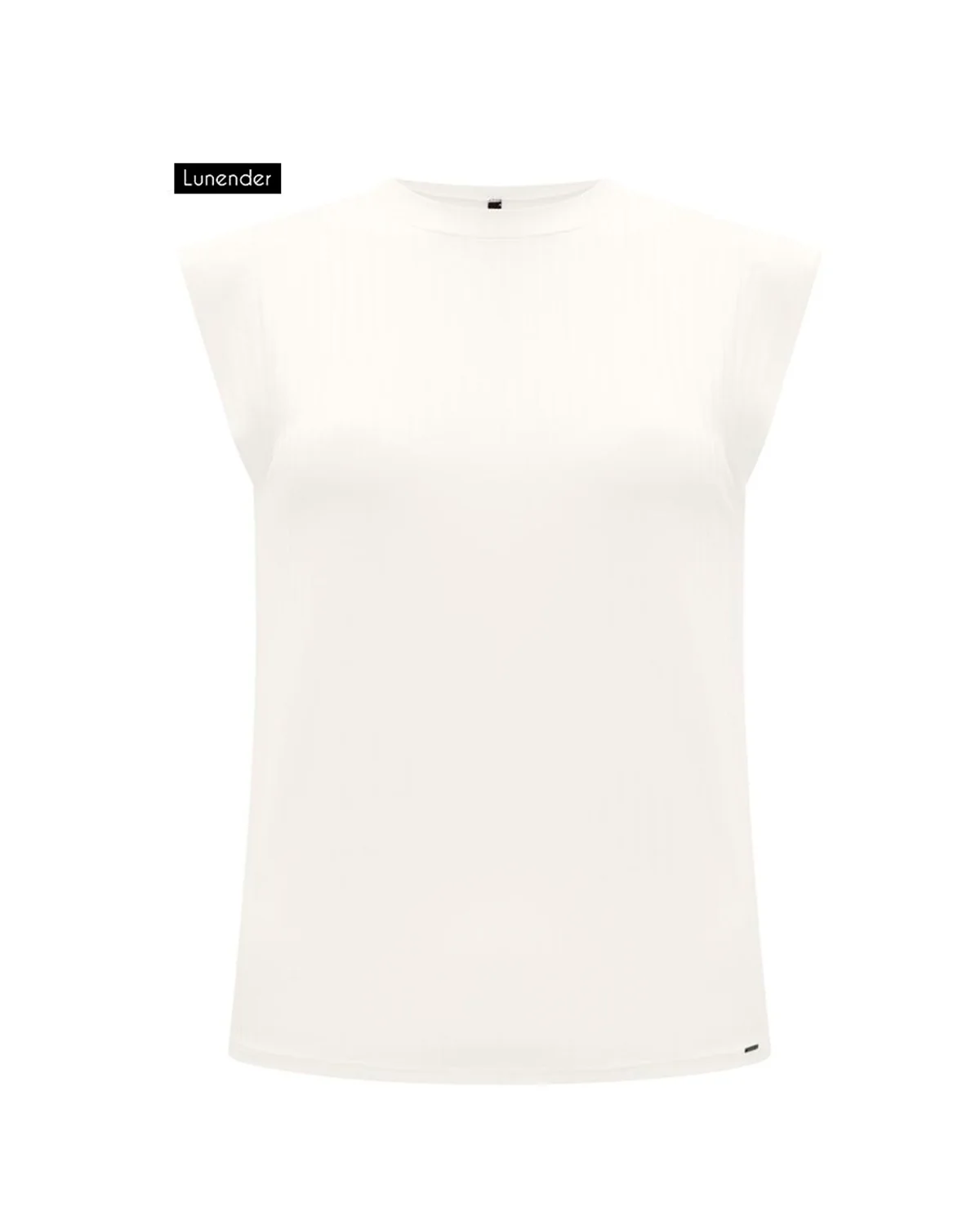 Lunender blusa malha canelada tracy 00481 — BRANCO OFF WHITE (foto 3)