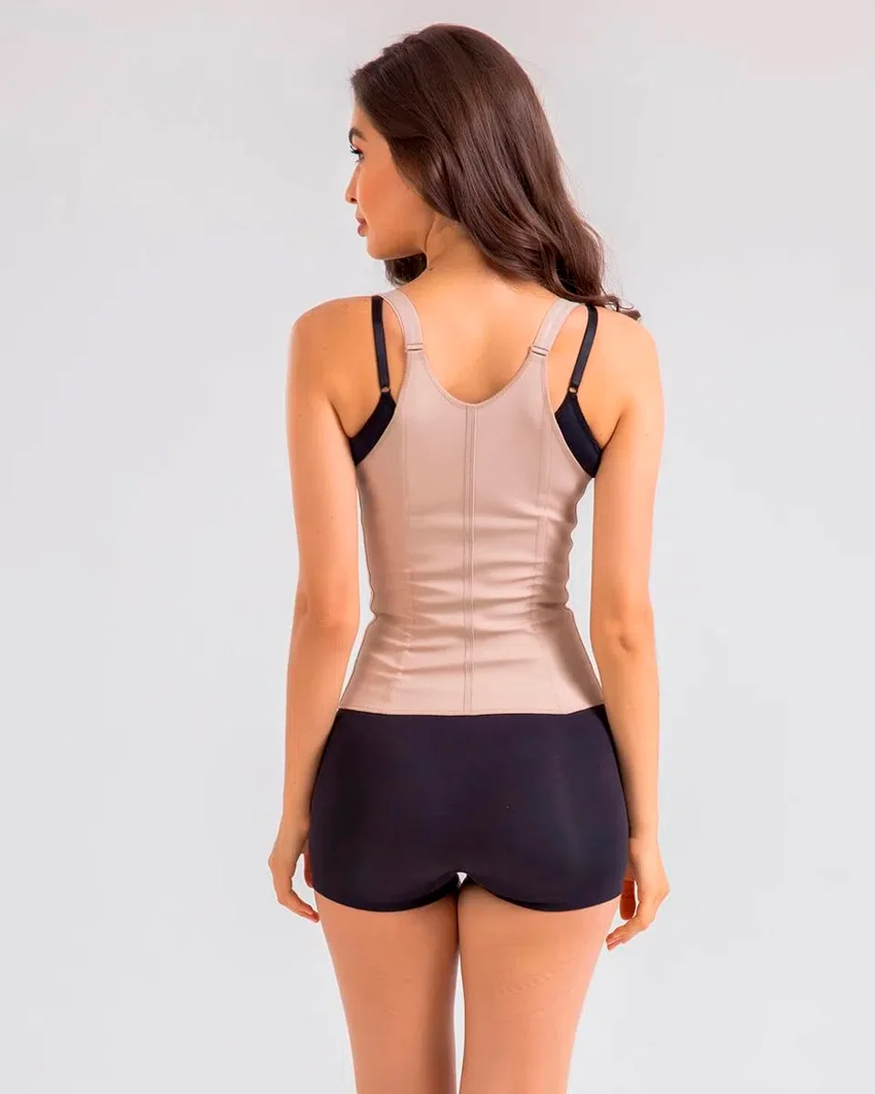 Esbelt corselet cotton — CHOCOLATE (foto 3)