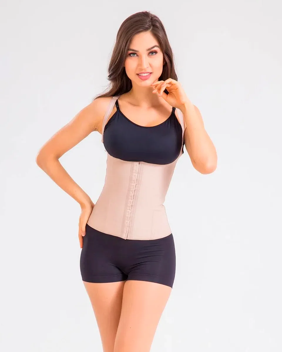 Esbelt corselet cotton — CHOCOLATE (foto 1)