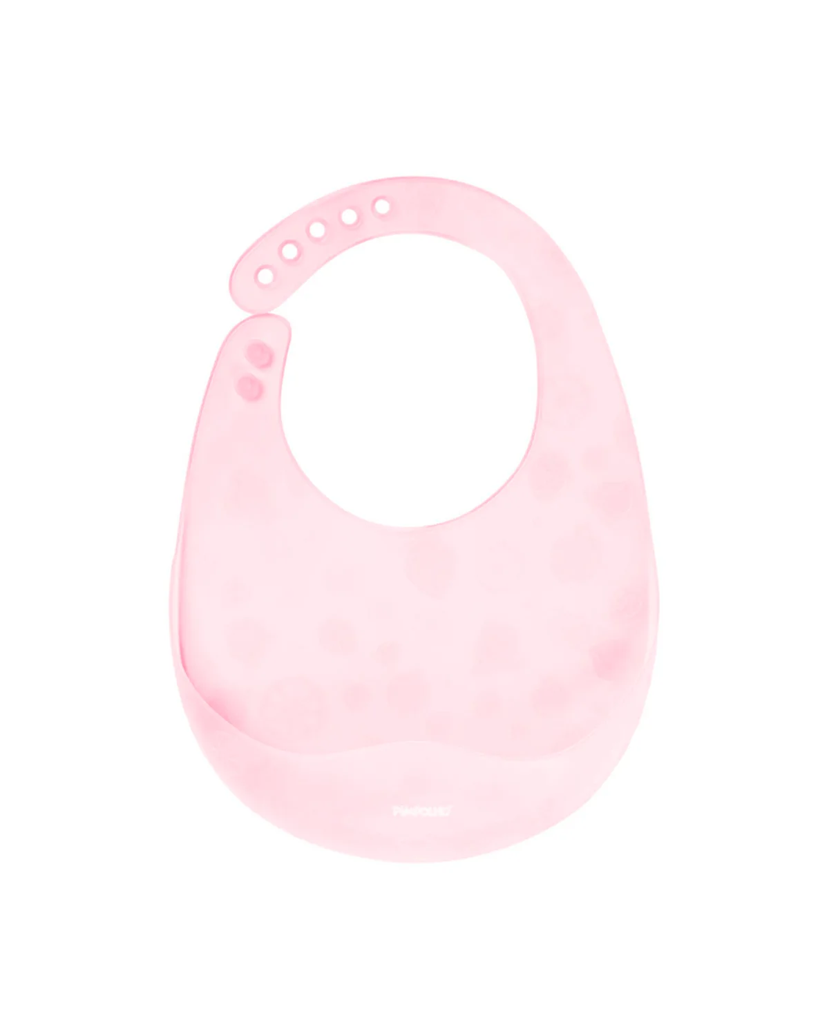 Pimpolho babador de silicone translucido com case (foto 5)