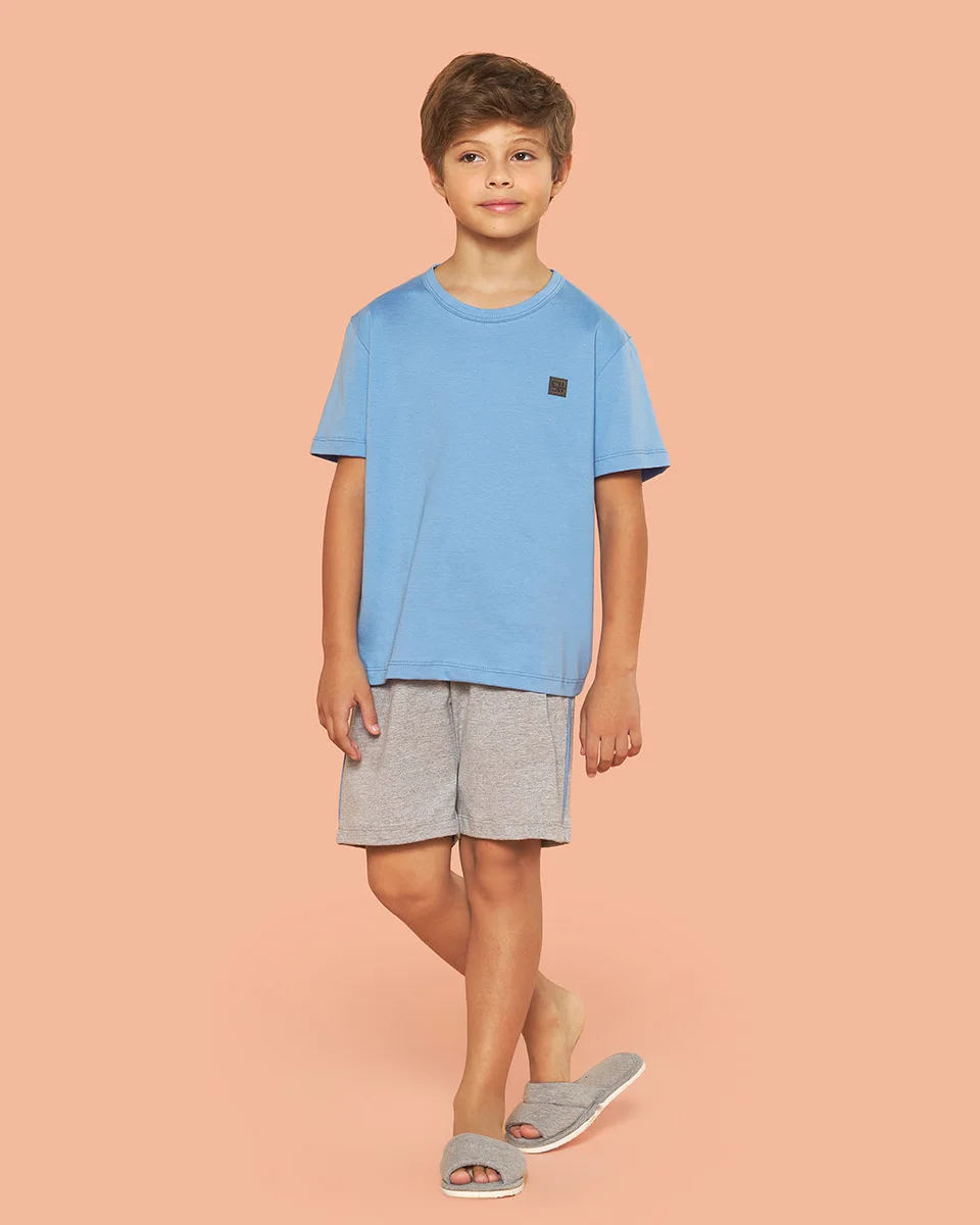 Sensare pijama amor infantil masculino 130485 — AZUL BRISA (foto 1)
