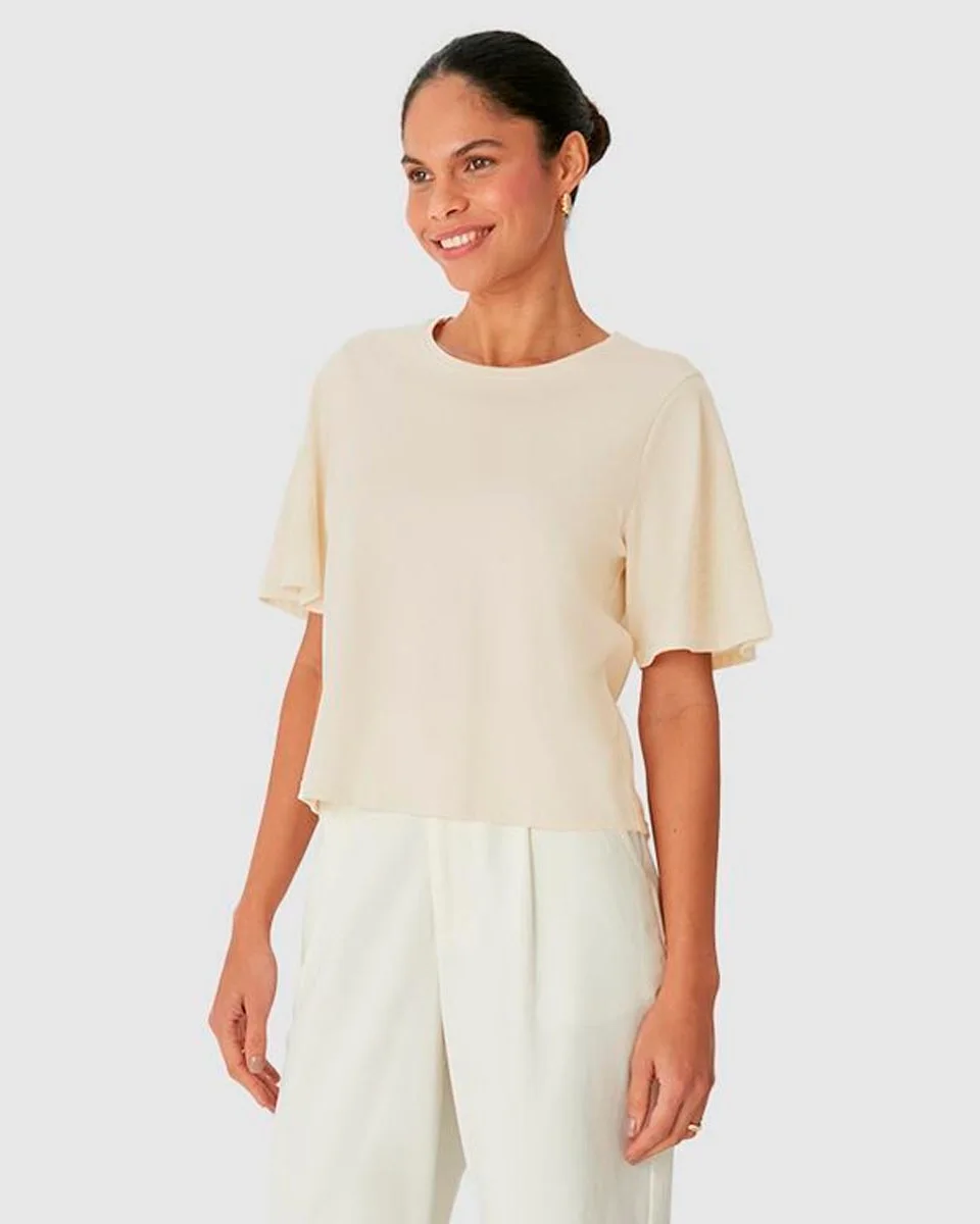 Malwee blusa basica 1000132933 — OFF WHITE (foto 2)