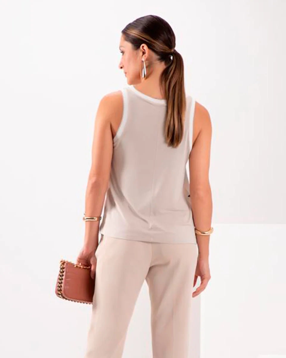 Lunender blusa tecido poly/malha viscos 69104 (foto 4)