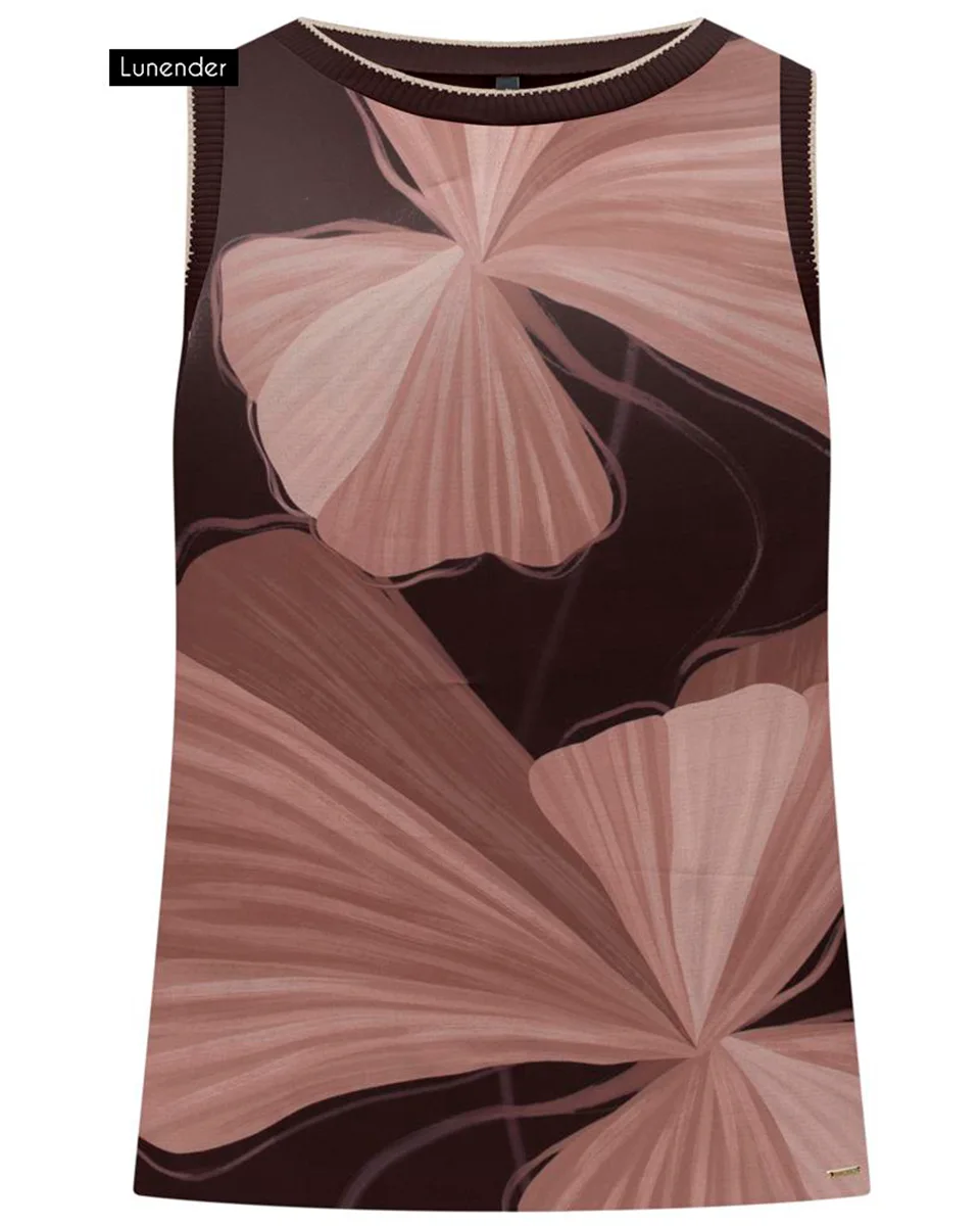 Lunender blusa tecido poly/malha viscos 69104 (foto 1)