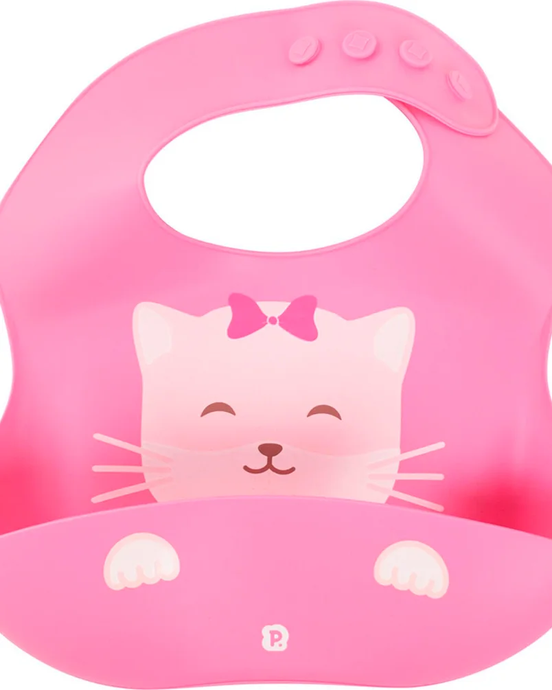 Pimpolho babador de silicone ajustave (foto 3)