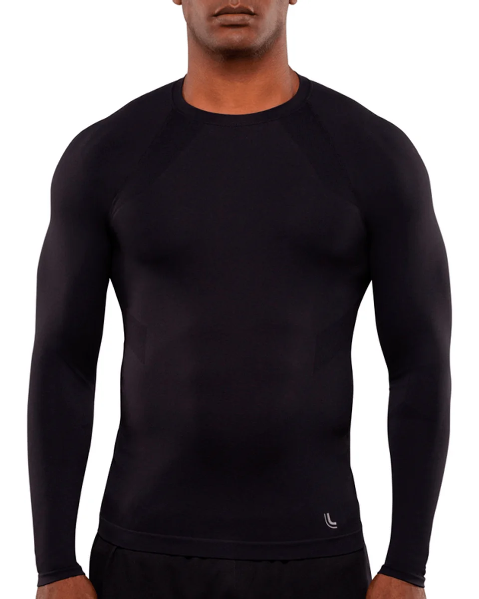 Lupo camiseta am termica run vb 70045-002 — PRETA (foto 1)