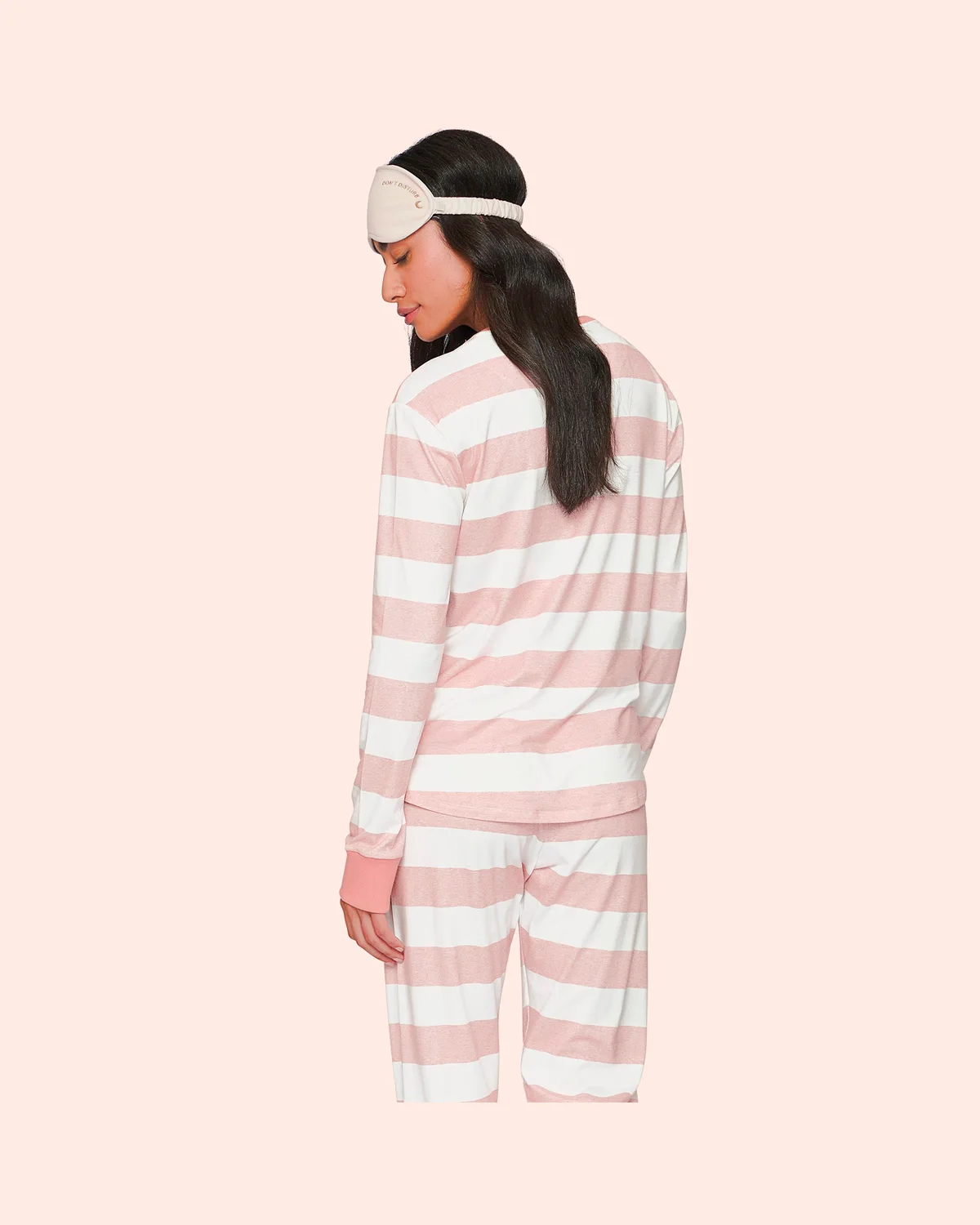 Lua luá pijama jogger harmony — ROSA/BRANCO (foto 2)