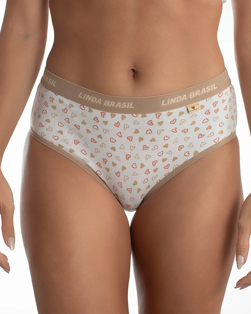 Linda brasil calcinha calecon estampado 2632 — SORTIDA (foto 4)