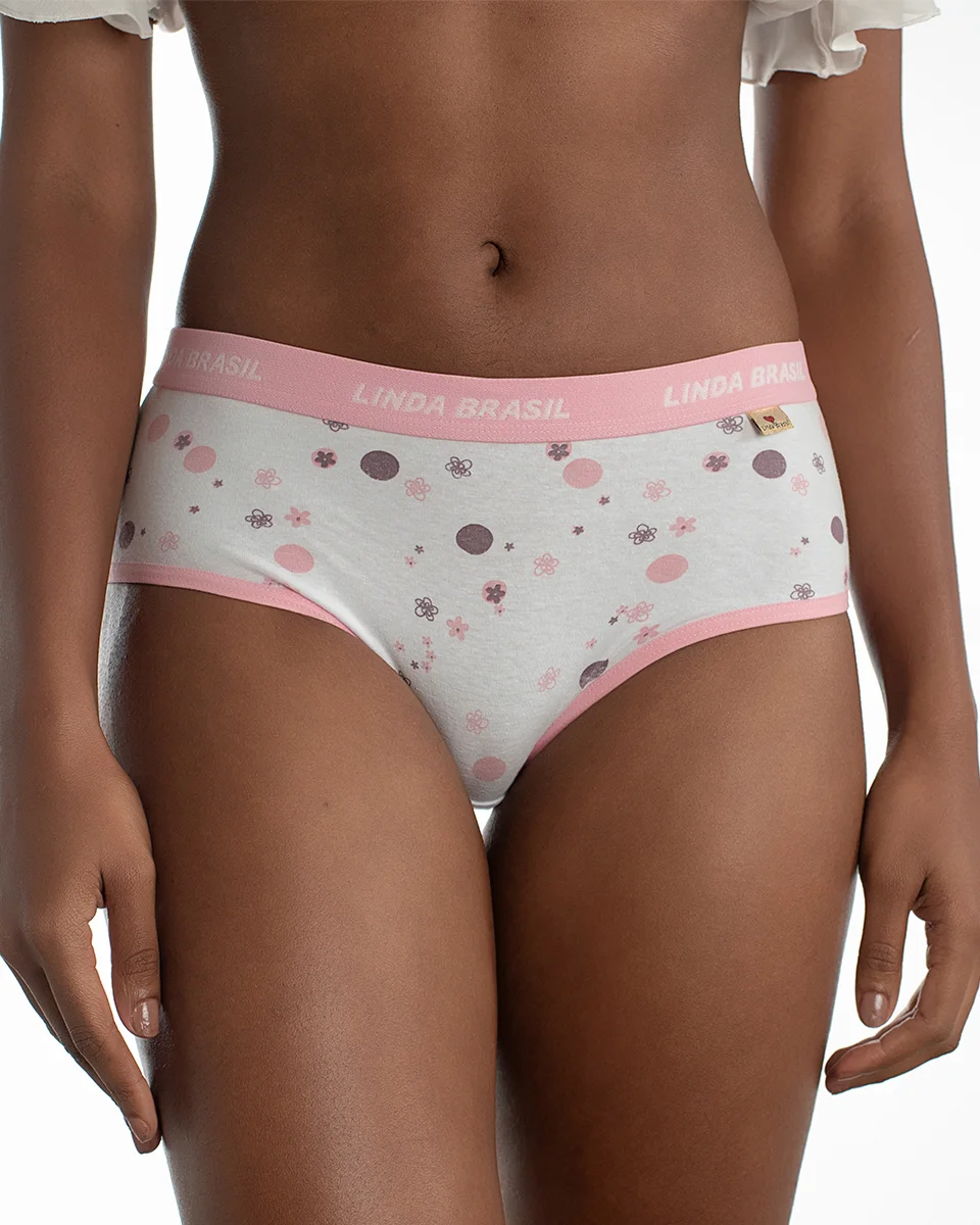 Linda brasil calcinha calecon estampado 2632 — SORTIDA (foto 1)