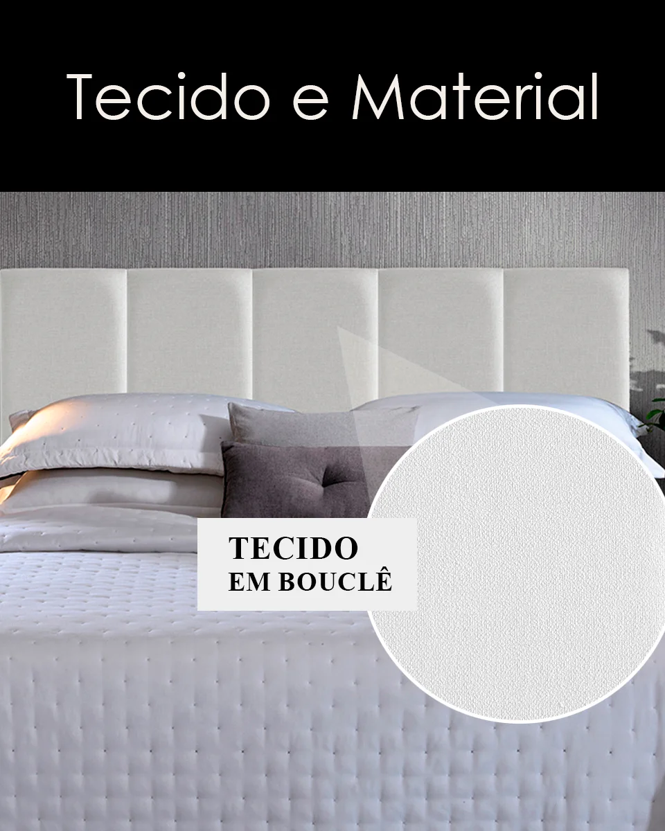 Bella arte cabeceira modular de boucle — AREIA (foto 3)