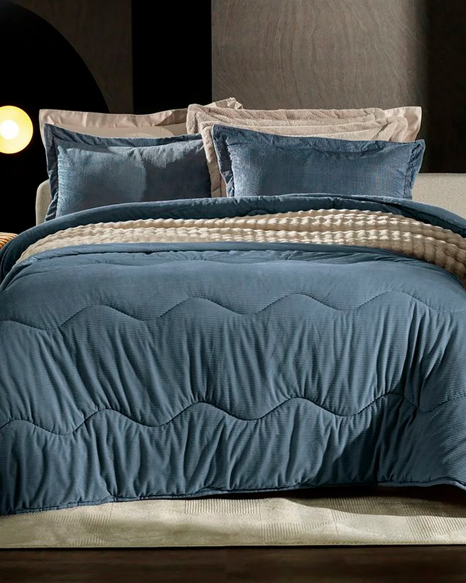 Altenburg edredom blend sense boss — AZUL (foto 1)