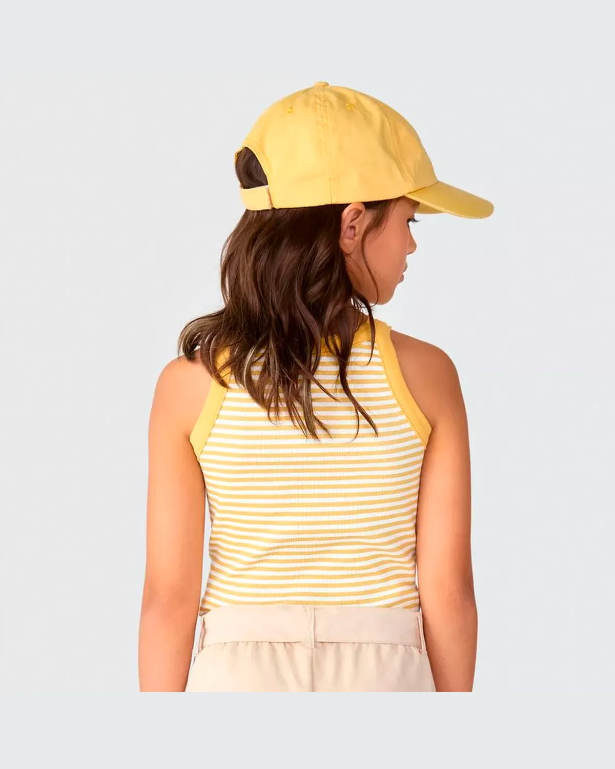 Hering kids blusa sm fem 51qg — LISTRADO BRANCO/AMARELO (foto 4)