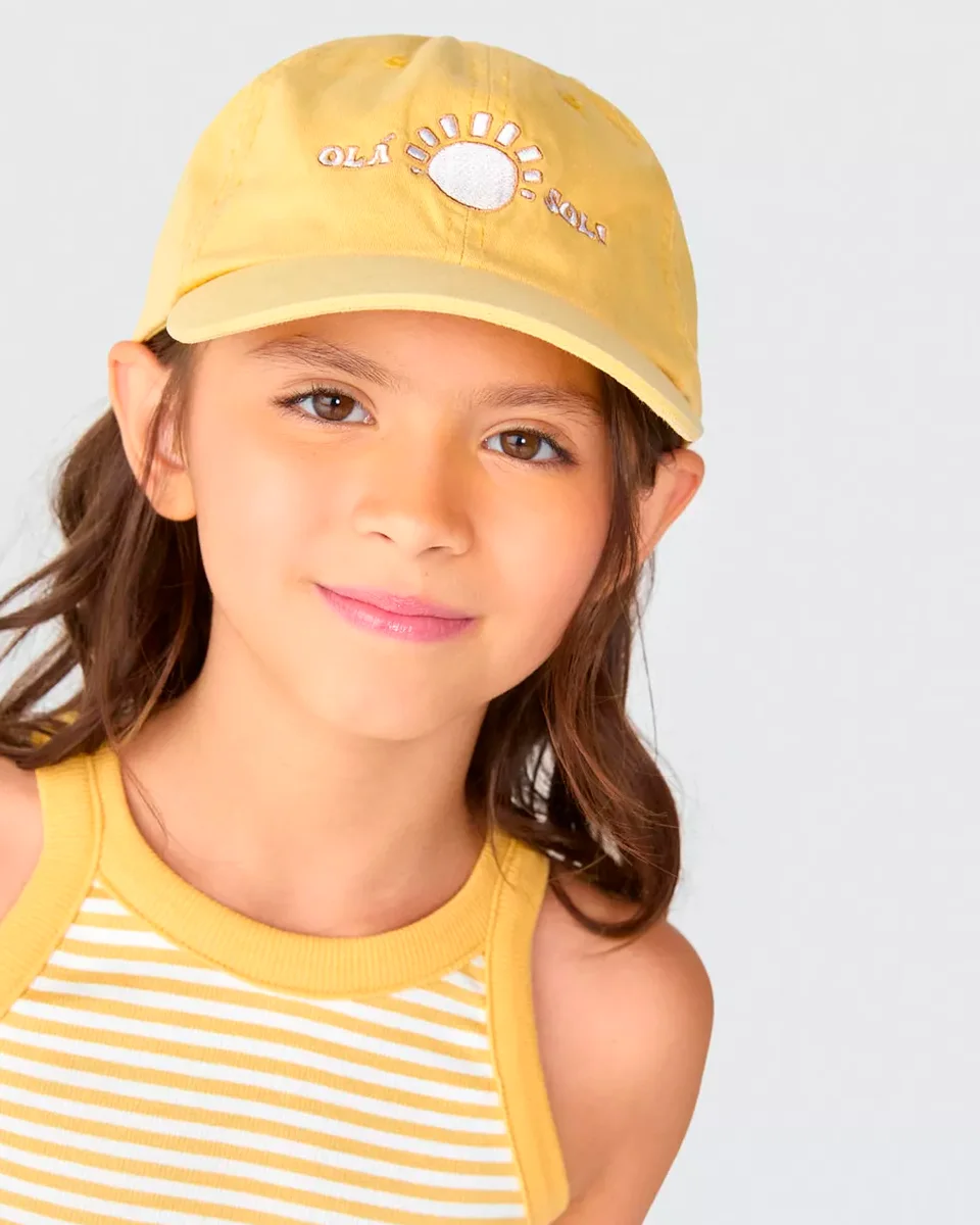 Hering kids blusa sm fem 51qg — LISTRADO BRANCO/AMARELO (foto 3)