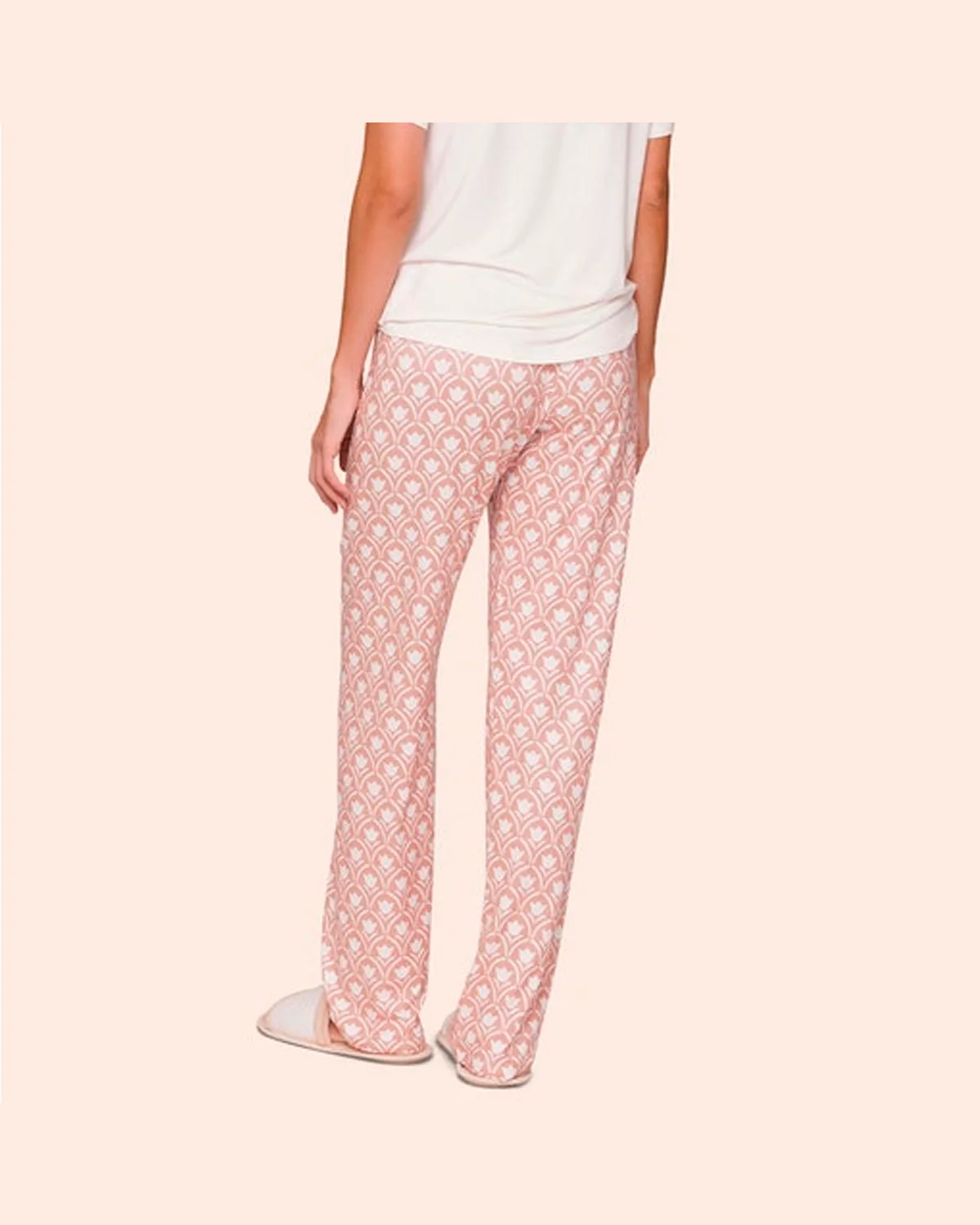 Lua luá pijama casual shali — OFF/ROSA (foto 2)