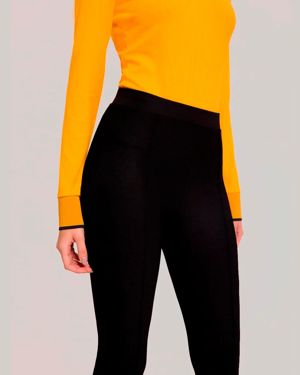Lunender calca legging m. diagonal venec 60101 — PRETO REATIVO (foto 3)