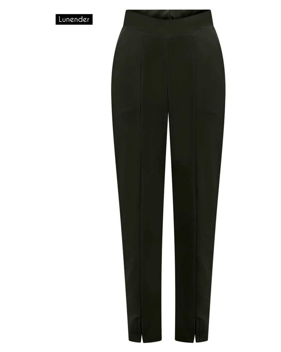 Lunender calca malha diagonal venecia c0145 — PRETO (foto 1)