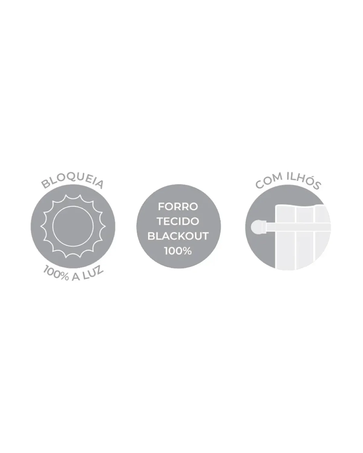 Bella janela cortina duo total monaco — BRANCO (foto 4)
