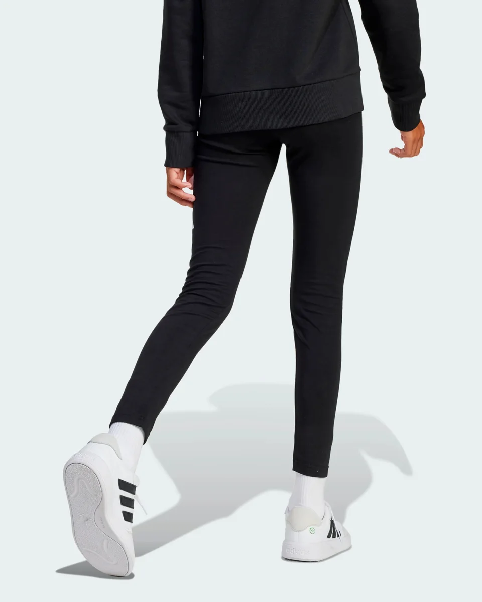Adidas legging essentials infantil jc9632 — BLACK/WHITE (foto 4)