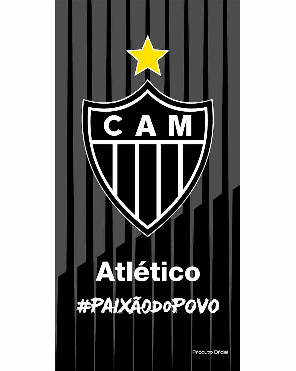 Buettner toalha veludo estampada — ATLETICO MINEIRO (foto 1)
