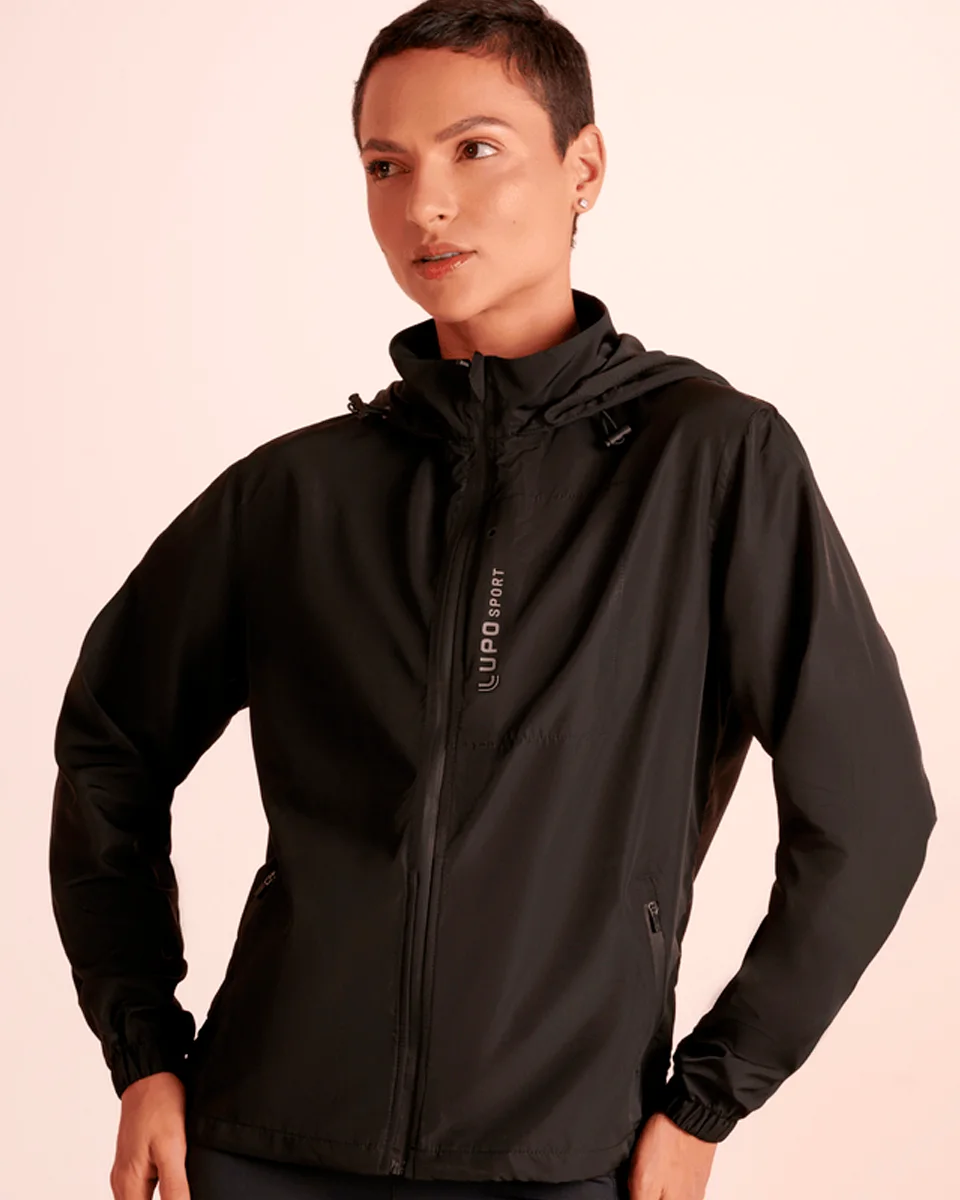 Lupo jaqueta lsport af windbreak 77121-002 — PRETA (foto 1)