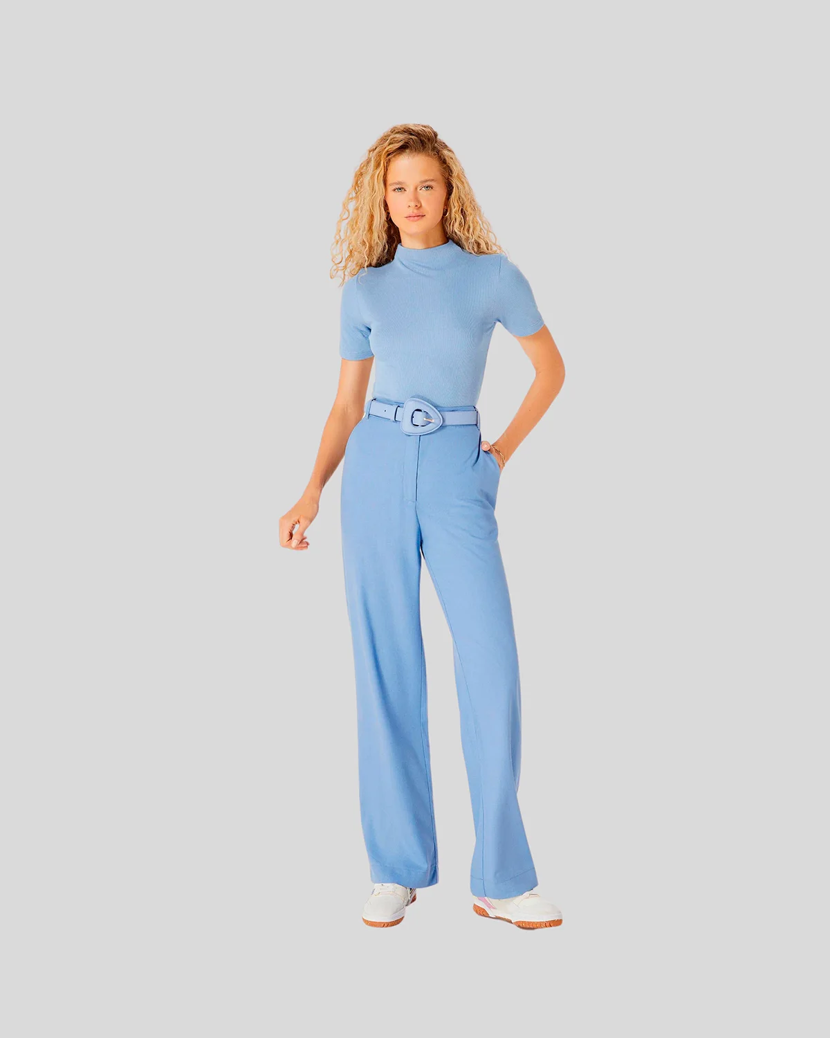 Hering blusa basica feminina gola alta em ribana canelada 4ezv (foto 37)