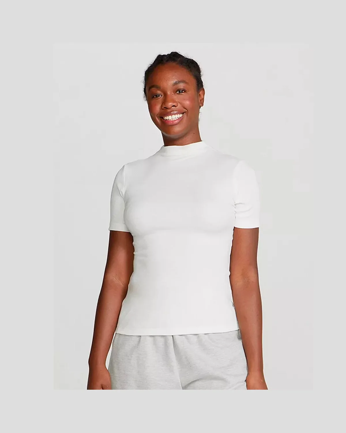 Hering blusa basica feminina gola alta em ribana canelada 4ezv (foto 14)