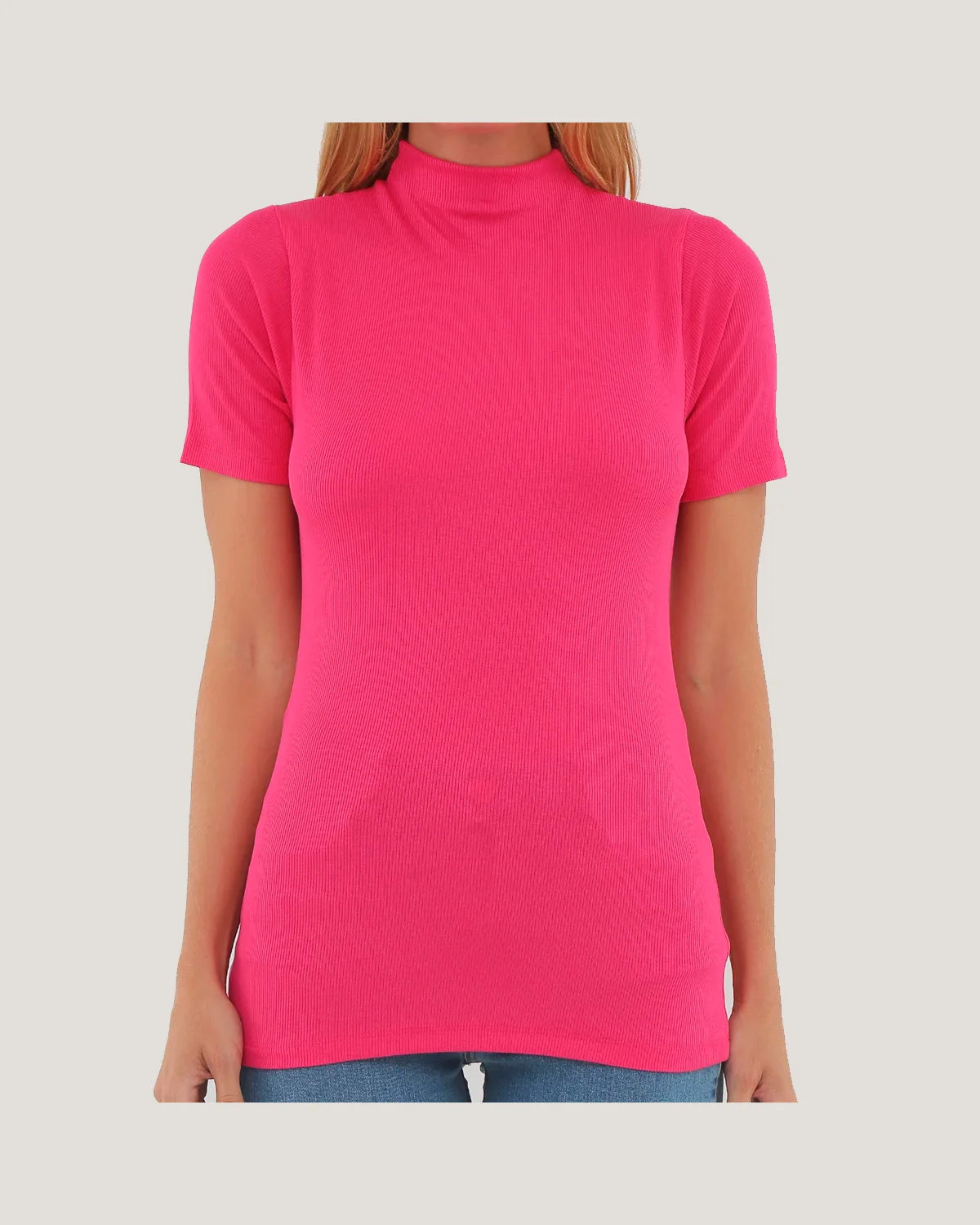 Hering blusa basica feminina gola alta em ribana canelada 4ezv (foto 16)