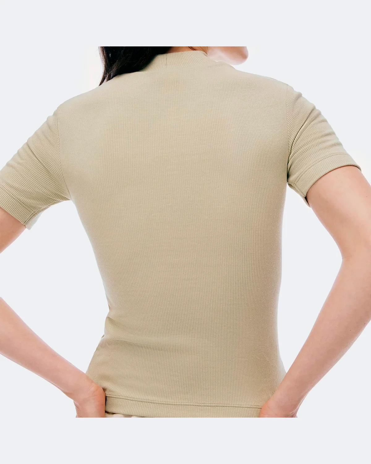 Hering blusa basica feminina gola alta em ribana canelada 4ezv (foto 21)