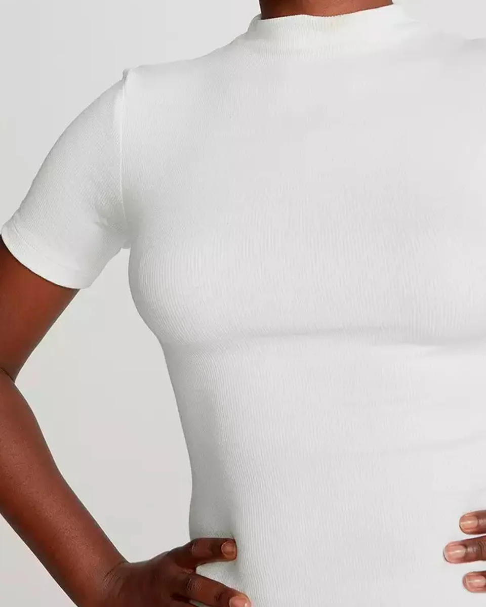 Hering blusa basica feminina gola alta em ribana canelada 4ezv (foto 15)