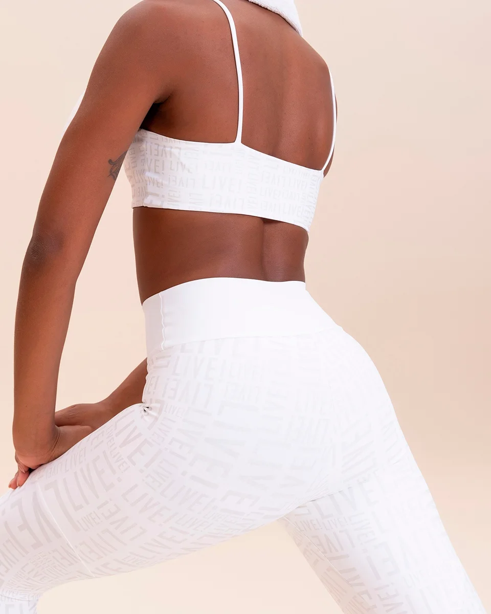 Live legging live sense pro p1095 — WHITE/BLACK (foto 3)
