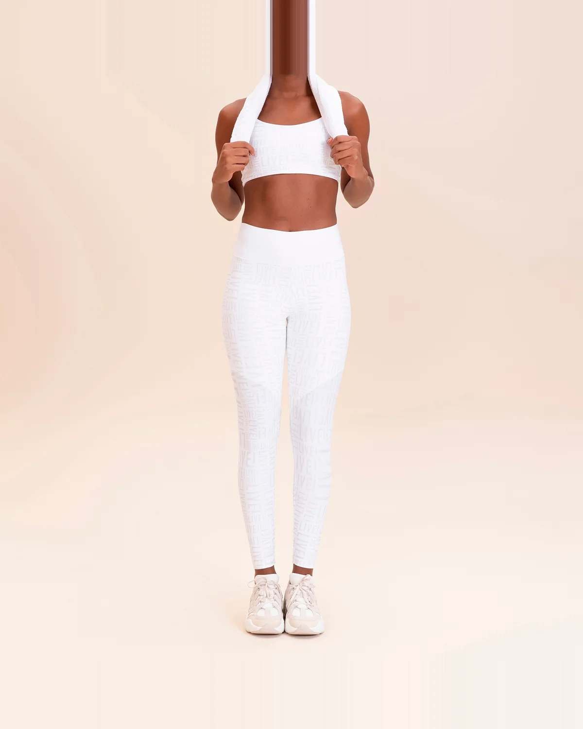 Live legging live sense pro p1095 — WHITE/BLACK (foto 4)