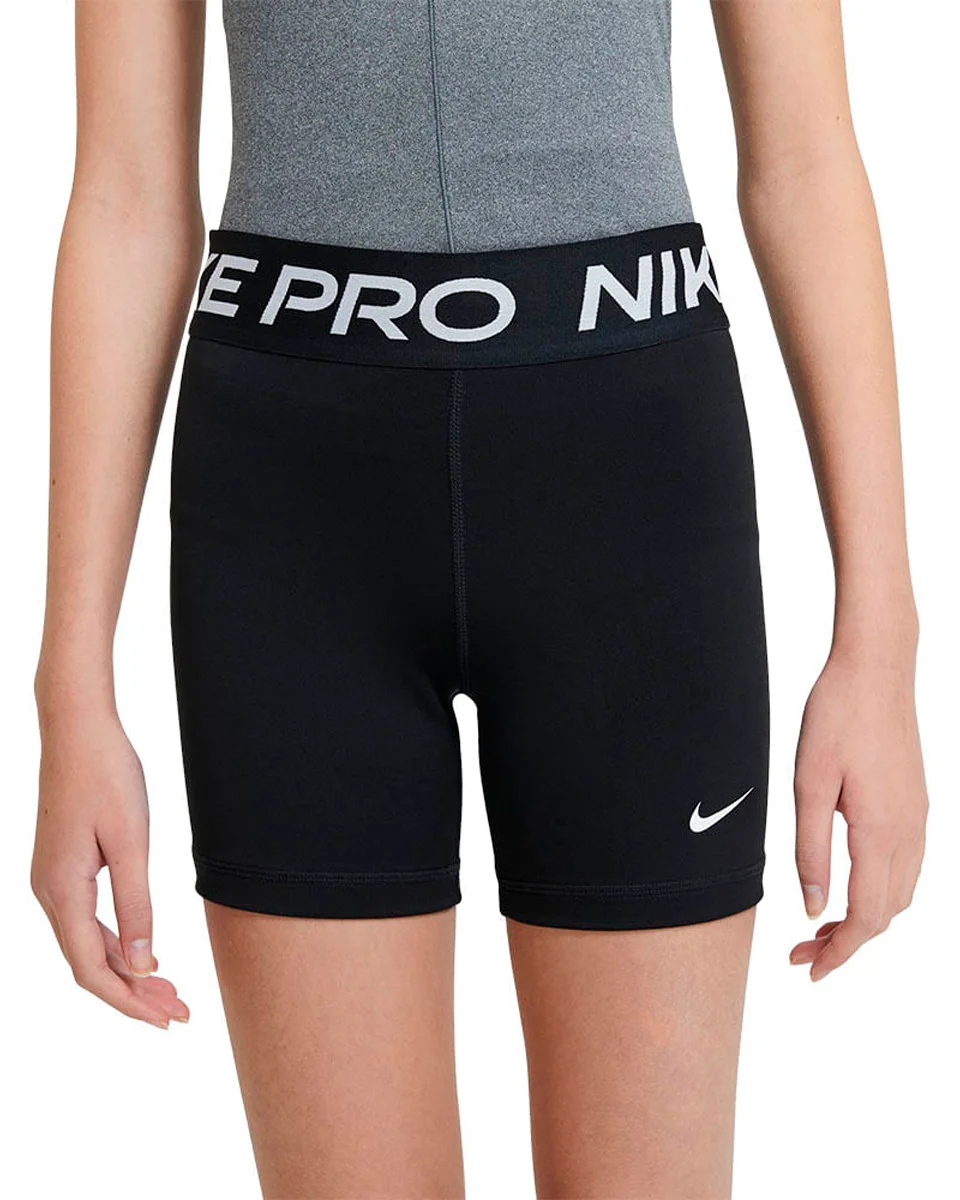 Nike shorts nike pro infantil da1033 — PRETO (foto 1)