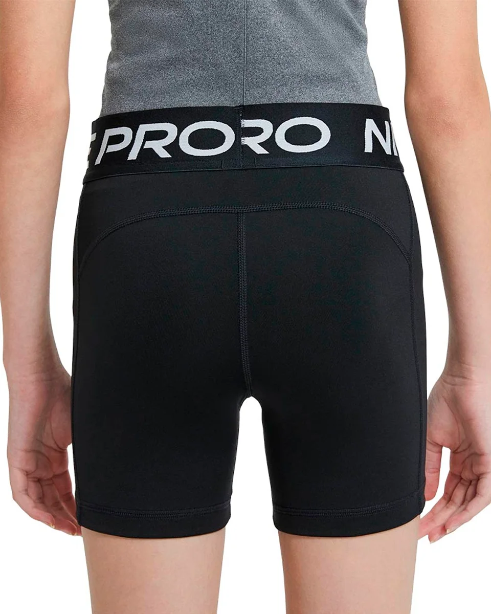 Nike shorts nike pro infantil da1033 — PRETO (foto 2)