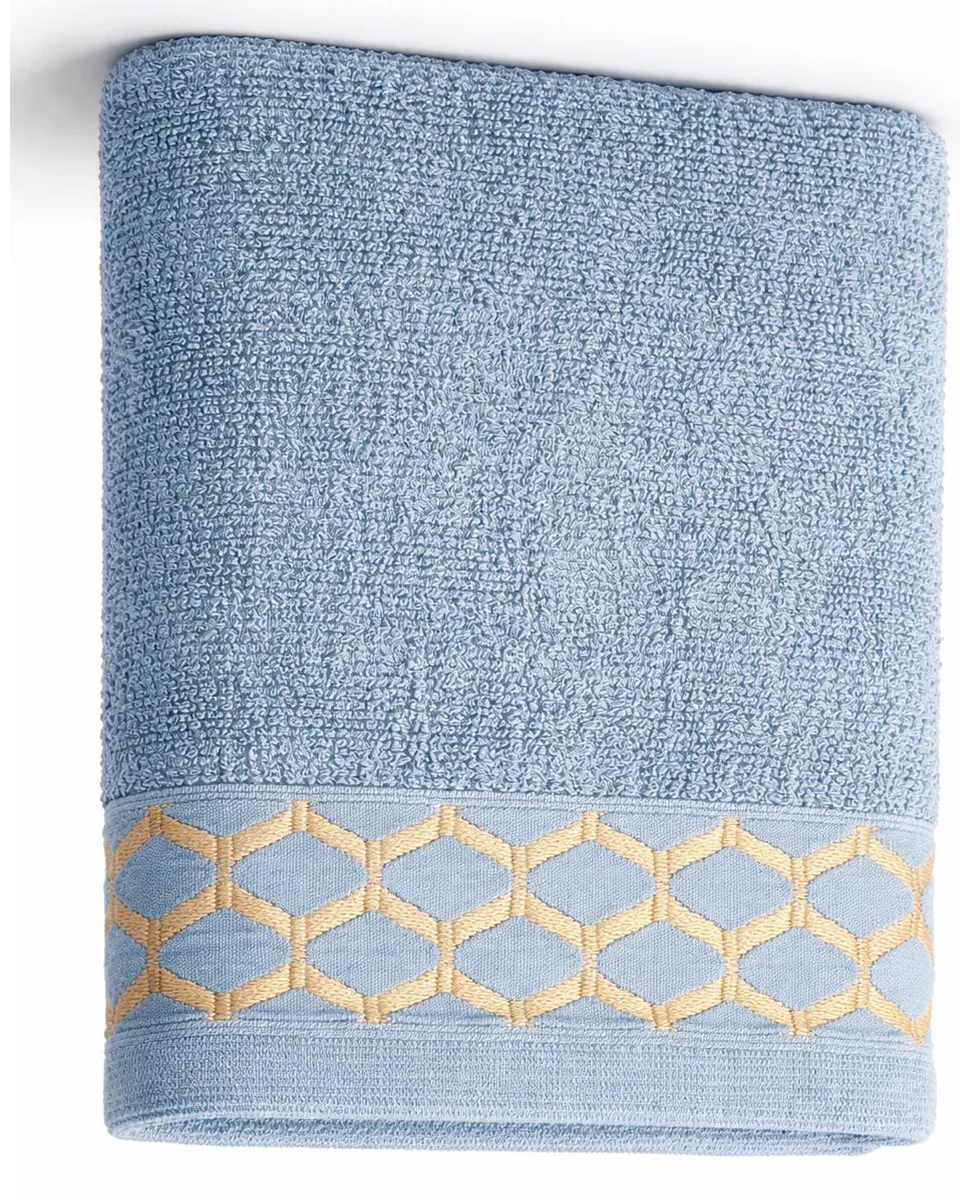 Buettner toalha jaques jacquard – banho — AZUL ARTICO (foto 1)