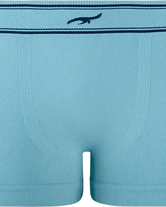 Zee rucci cueca boxer infantil lisa sem costura (foto 2)