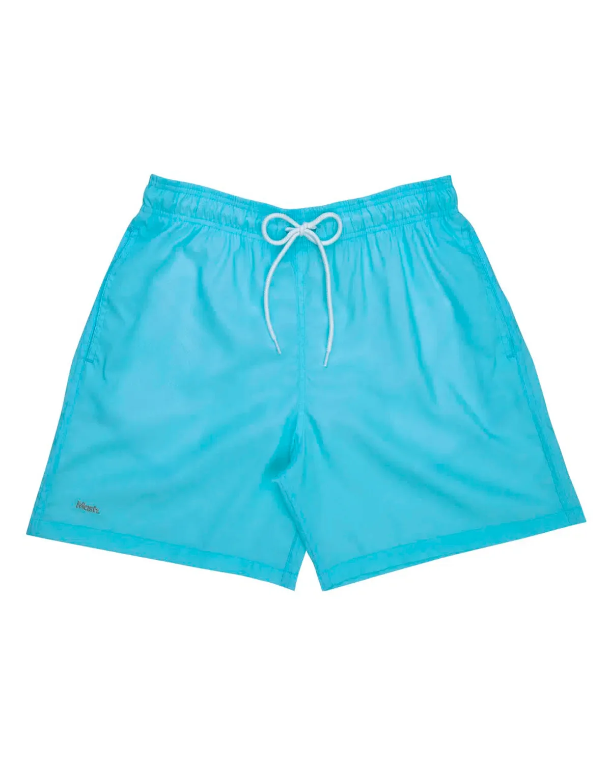 Mash short liso c/bordado 613.11 — AZUL CLARO (foto 1)