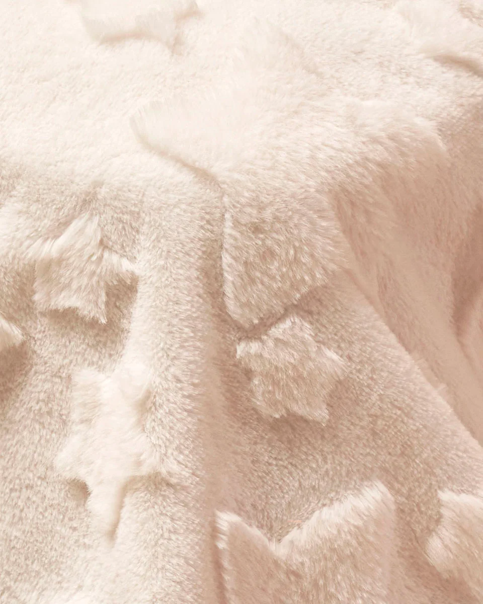 Lua luá manta embossed starry hugs — OFF WHITE (foto 2)