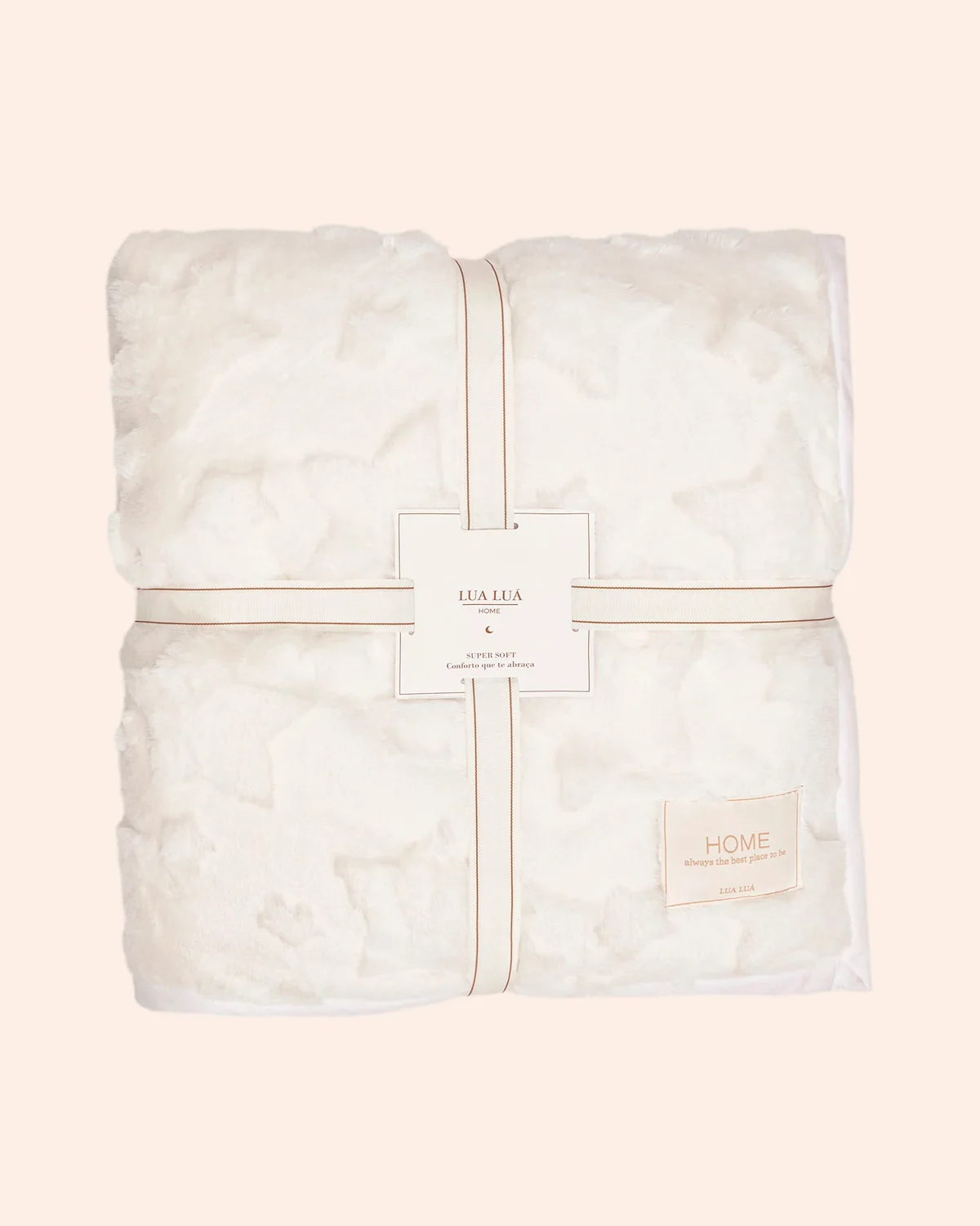 Lua luá manta embossed starry hugs — OFF WHITE (foto 1)