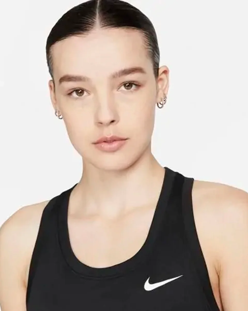 Nike cam sem manga w nk df leg raceback — PRETO (foto 1)