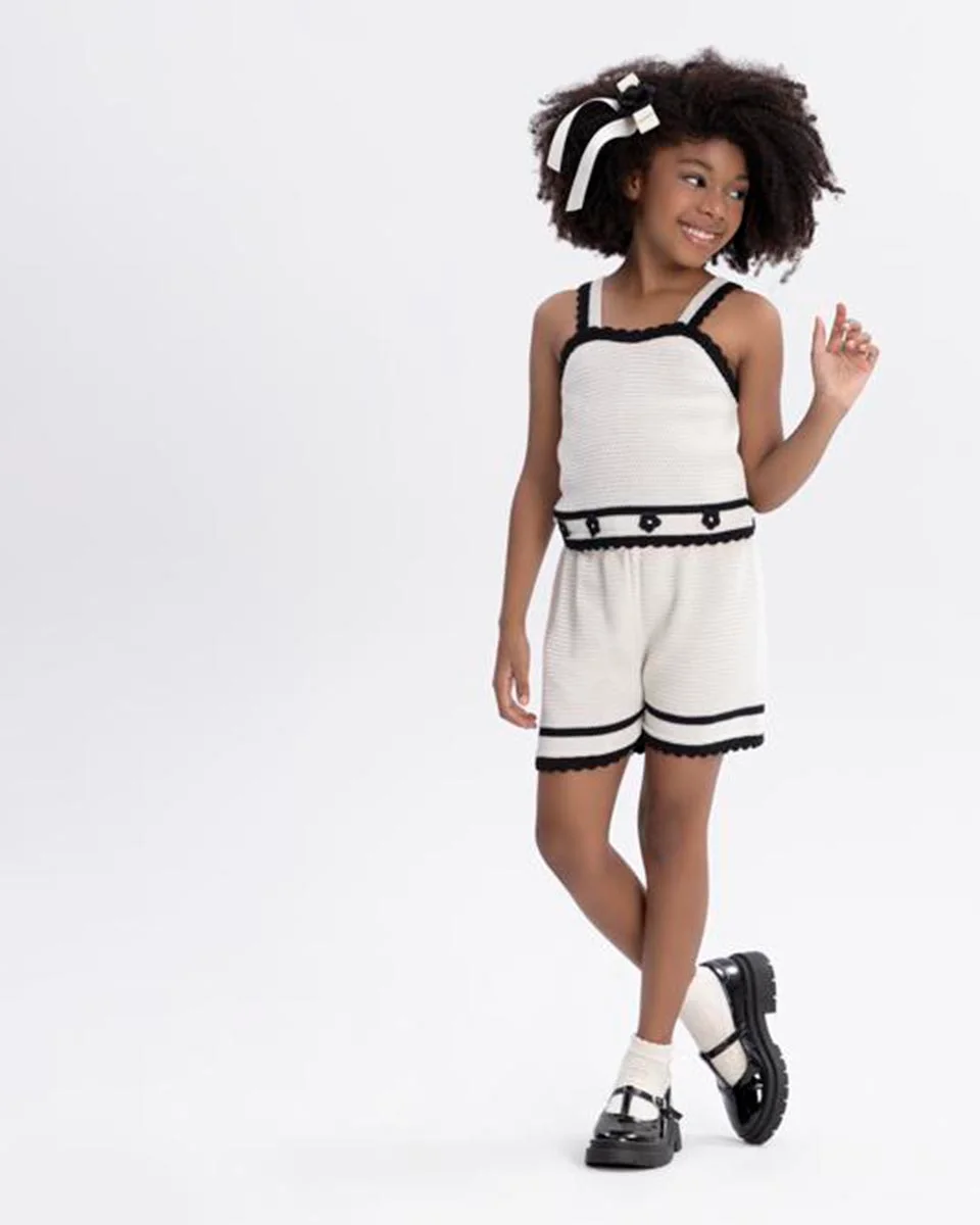 Alakazoo conjunto malha trico 35018 — BRANCO OFF WHITE (foto 2)