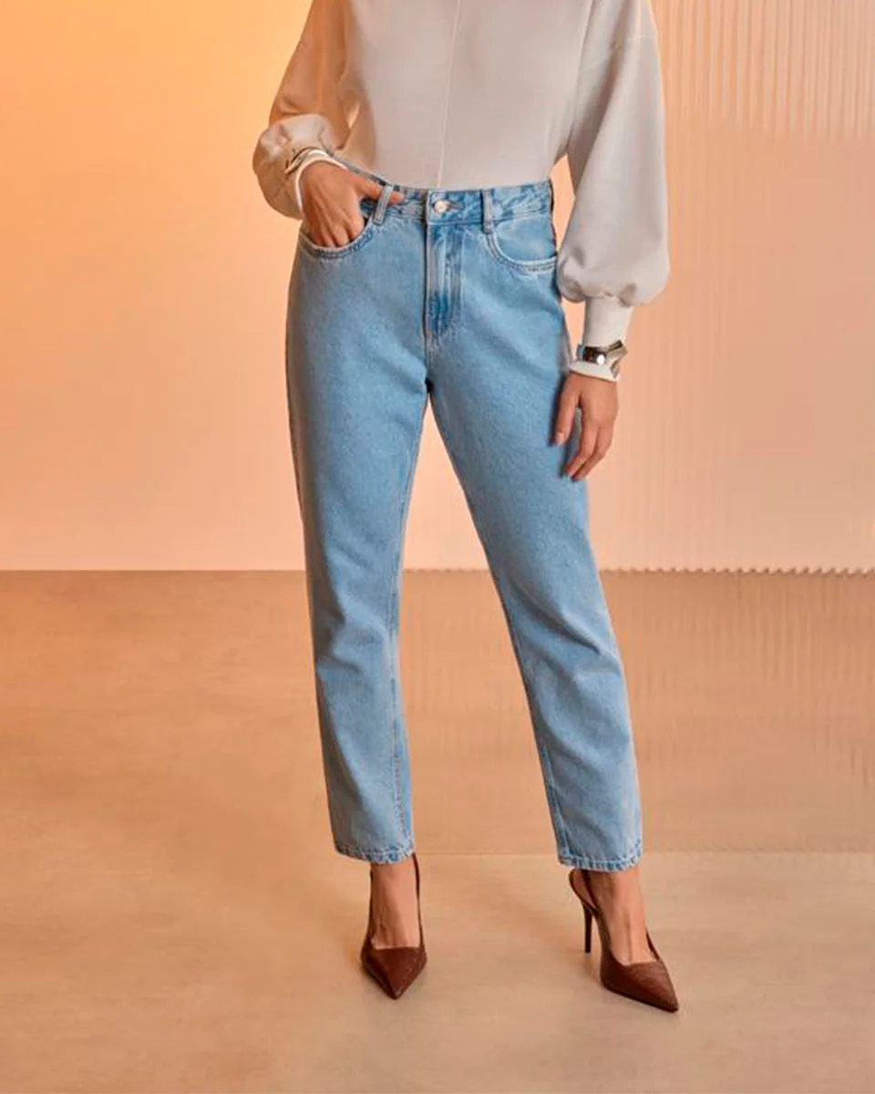 Lunender calca — JEANS CLARO (foto 1)
