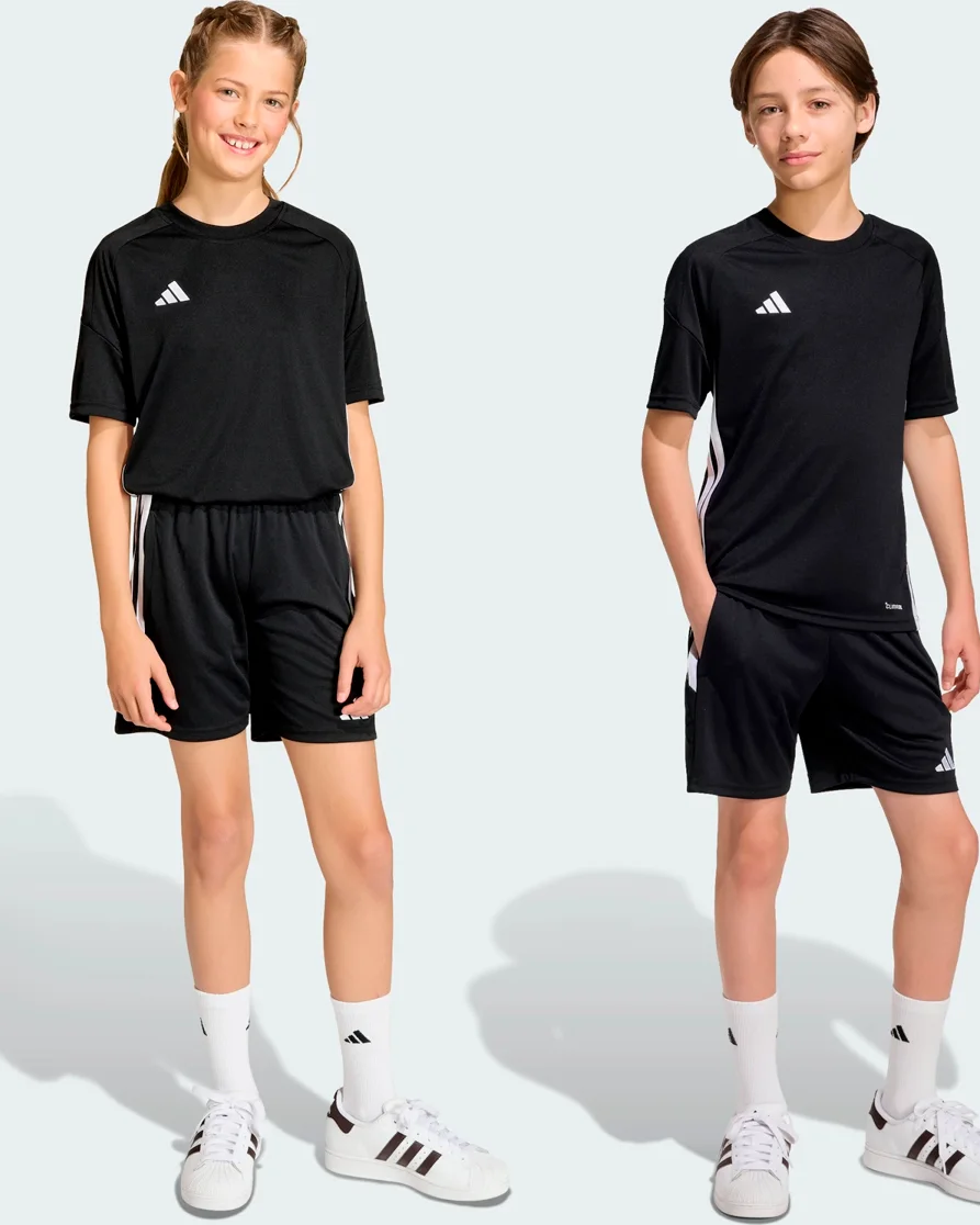 Adidas shorts tiro es infantil kc7090 — BLACK/WHITE (foto 3)