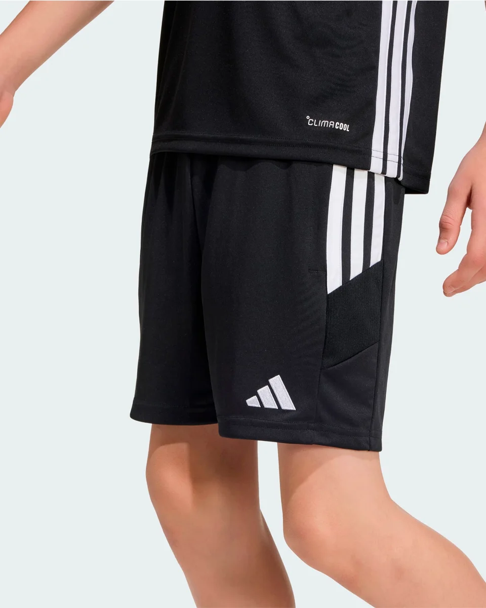 Adidas shorts tiro es infantil kc7090 — BLACK/WHITE (foto 2)